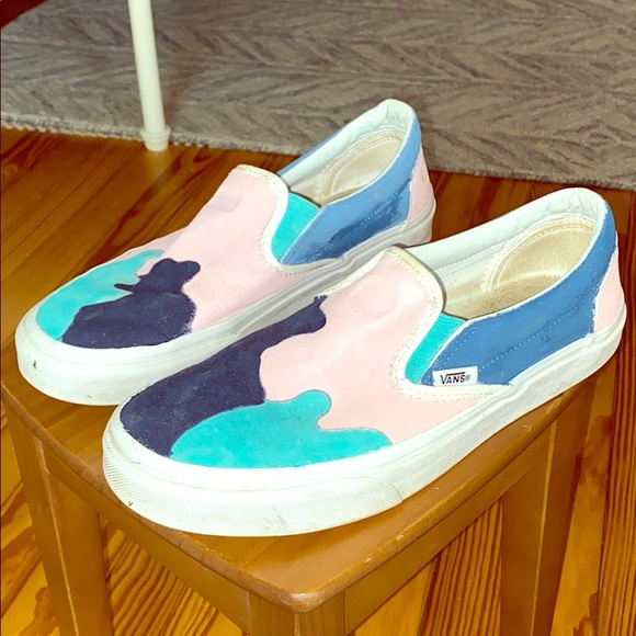 cute painted vans